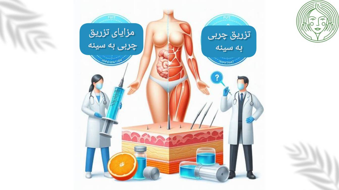 مزایای تزریق چربی به سینه