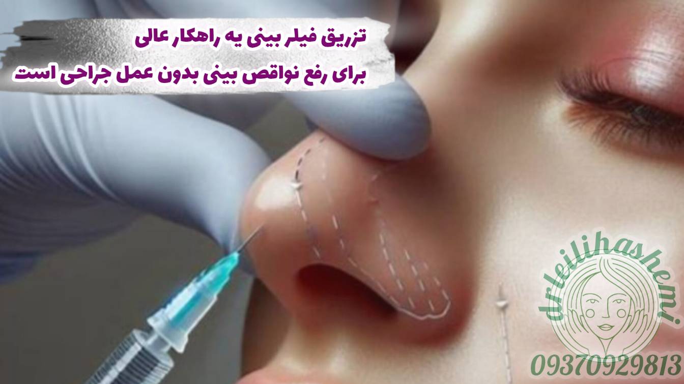 تزریق فیلر بینی توسط دکتر لیلی هاشمی