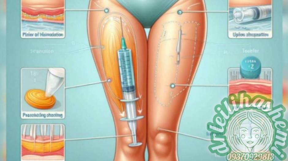 تزریق چربی به ران