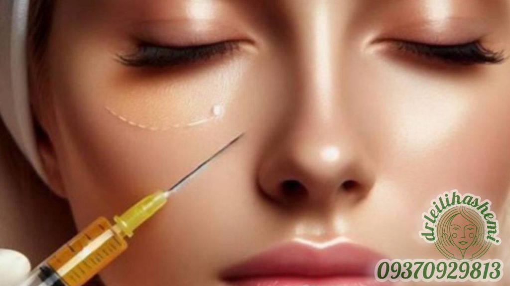 تزریق چربی نانوفت زیر چشم