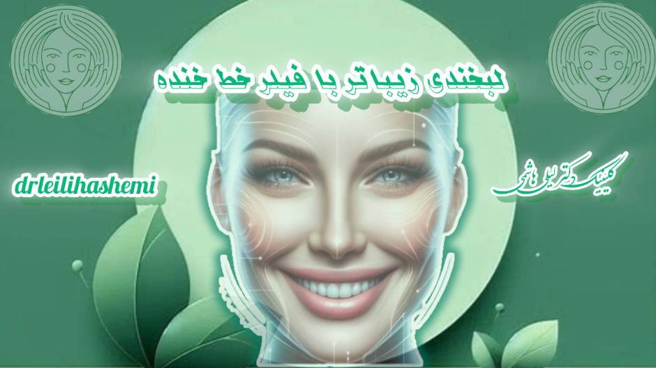 فیلر خط خنده باعث زیبایی لبخندتان میشود.