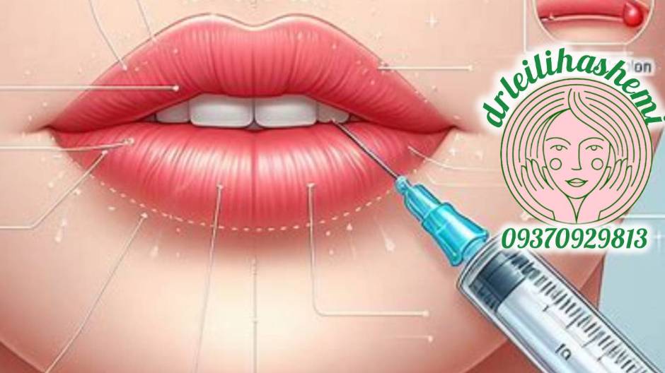 عوارض تزریق ژل لب