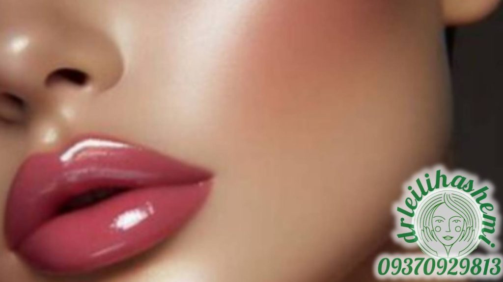 ژل لب مدل قلوه ای