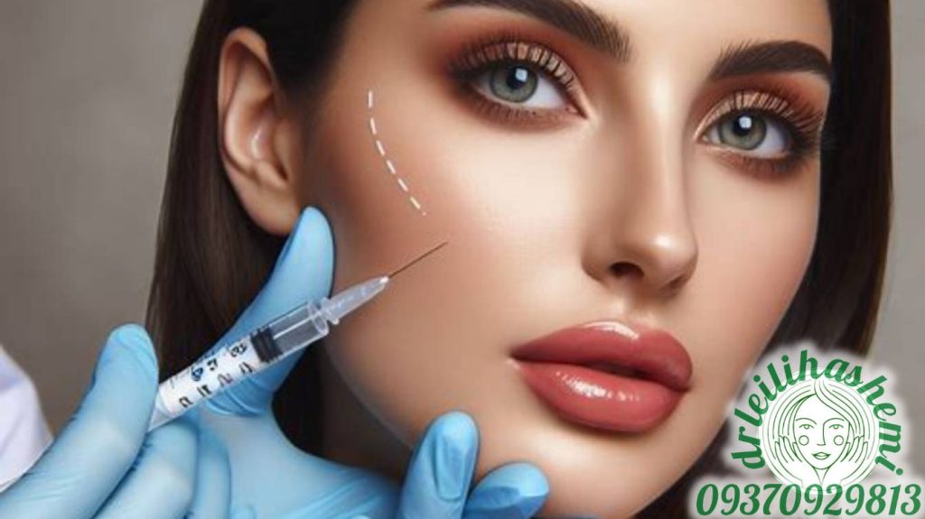 تزریق ژل پروفایلو به صورت