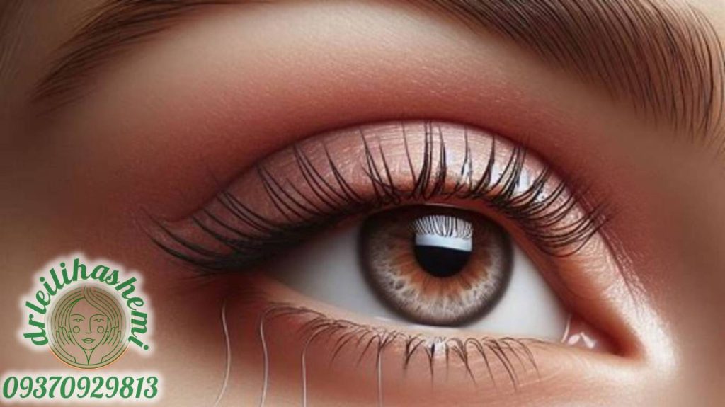 لیقت چشم با نخ