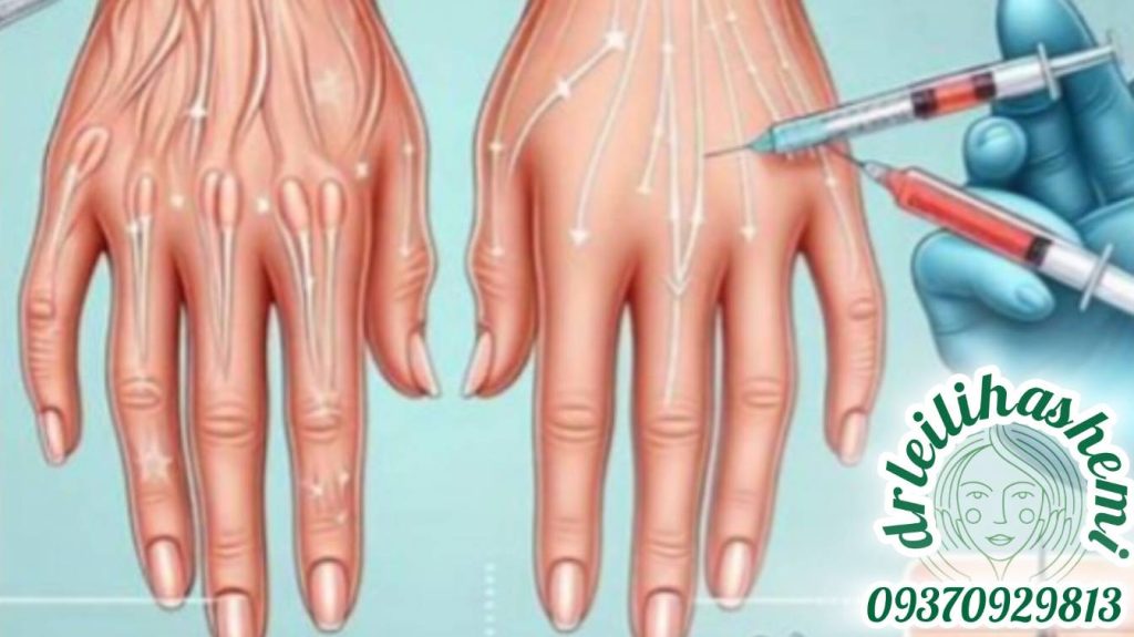 تزریق چربی به دست