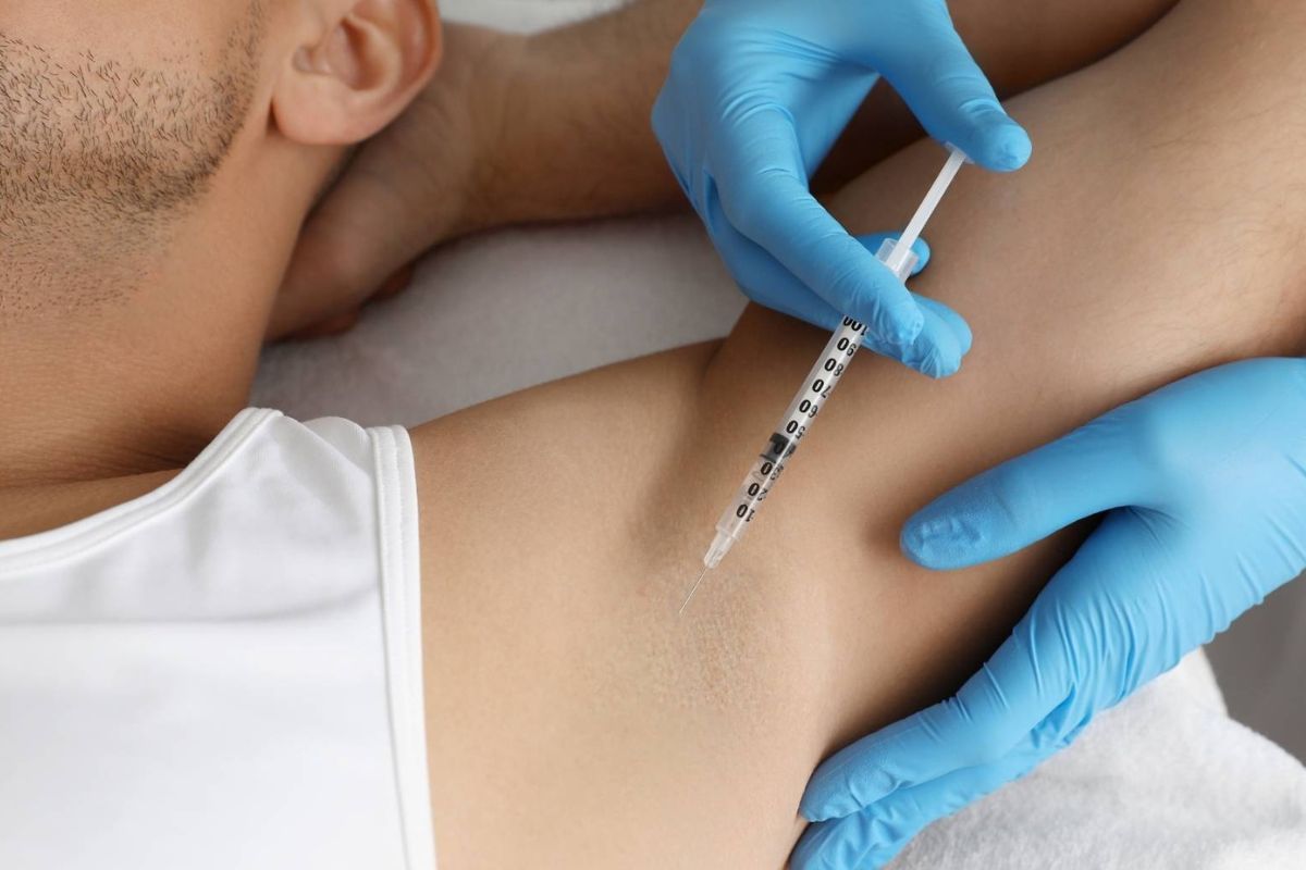 بوتاکس زیر بغل چیست 