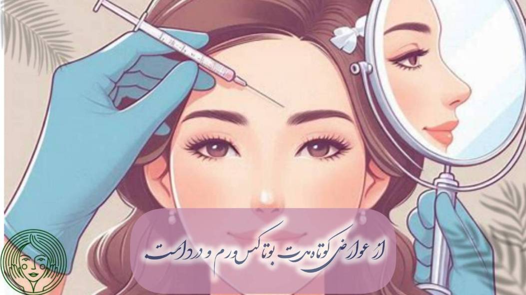 عوارض بوتاکس پیشانی و دور چشم نی نی سایت